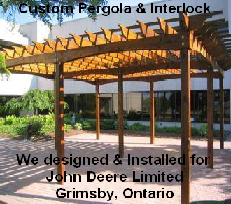 Custom Pergola for John Deere Limited