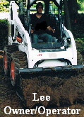 Lee at work Lee at work