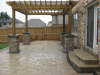 Custom Pergola with Pillars