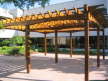 Commercial Custom Wood Pergola